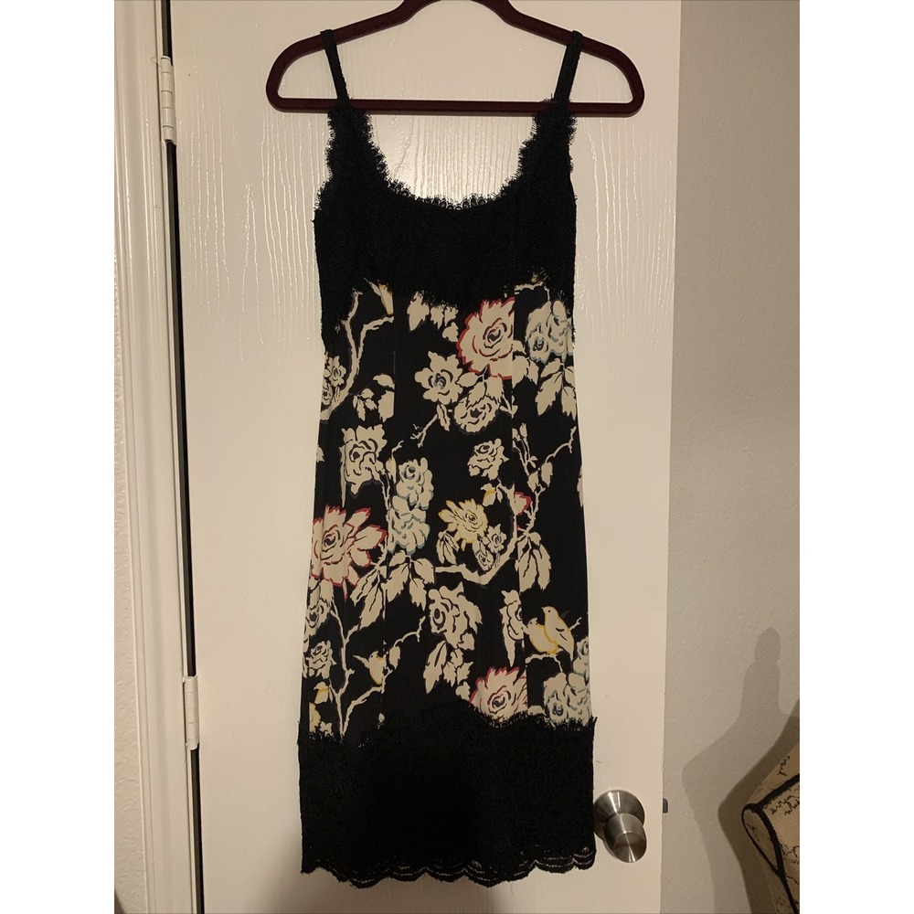 diane von furstenberg olivette sexy dress suze 4 100% silk shell bodycone sexy